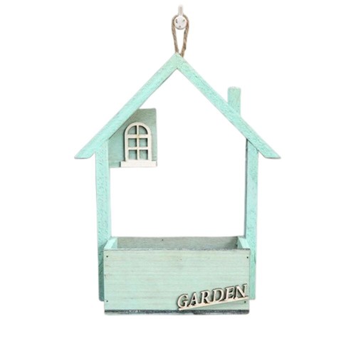 Wooden wall hanging planter - wall,