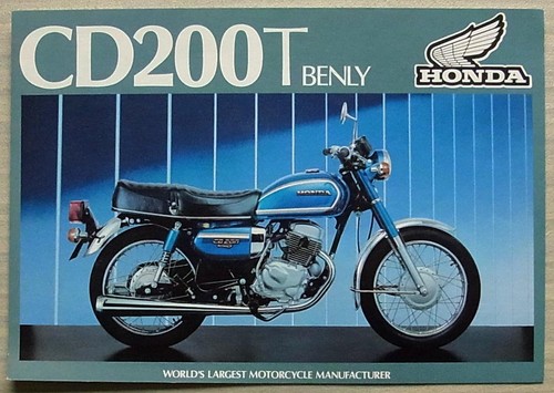 Honda cd200t benly - honda, (cd200t-a)