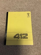 Genuine ferrari 412 owners - genuine,