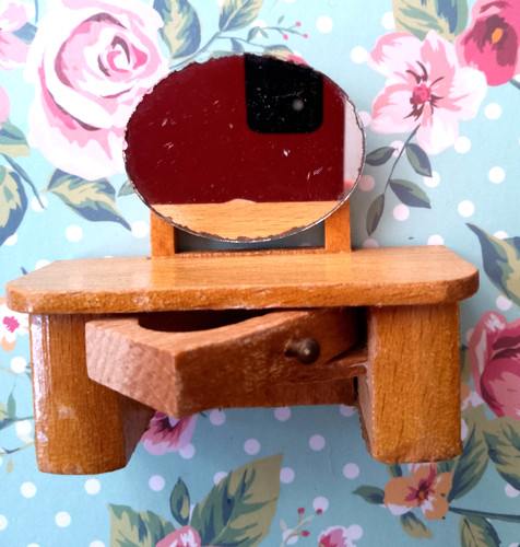 Dolls house furniture vintage - house,