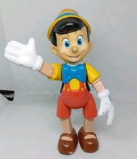 Vintage Pinocchio Articulated Figure Circa 1968 Plastic Moveable Toy Disney