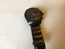 Unisex, DKNY Chronograph Designer Watch NY-1299, Genuine,all Black,stainless