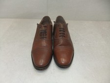 Samuel Windsor Leather Shoes Brown Brogues UK Size 8 Smart Handmade