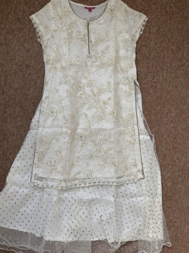 Biba silk straight kurta - biba,