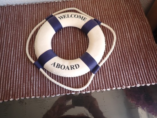 Ornimental ships life - ring,