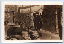 Blandford King & winston churchill visit 1913 Dorset Real Photo Postcard do 54