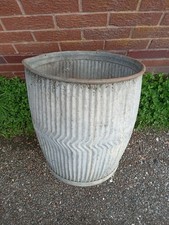 Vintage Galvanised Dolly Tub