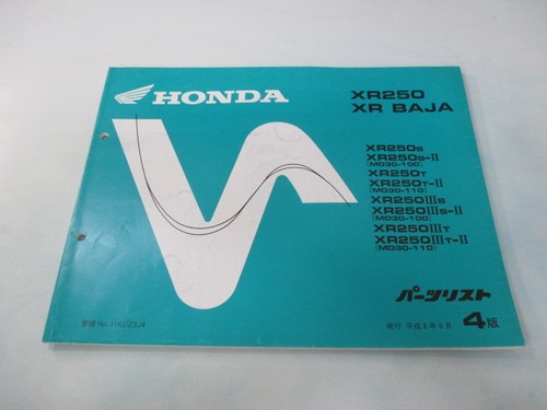 Xr250 baja parts - baja, 4th