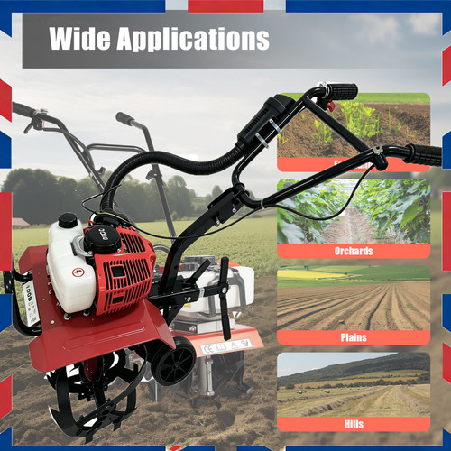 52cc stroke petrol tiller - 52cc, 2-stroke