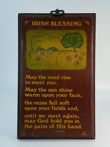 Wall plaque irish blessing may - wall,