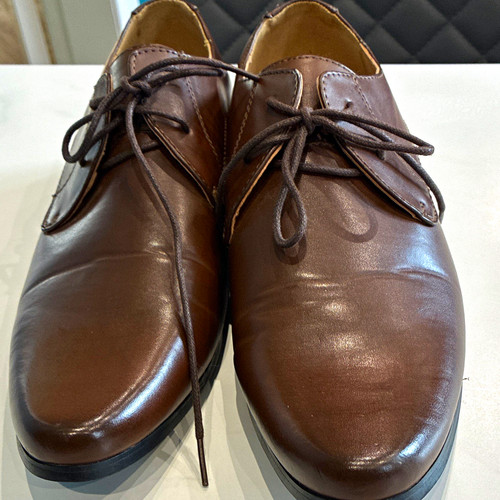Matalan mens brown derby - mens,