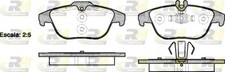 Brake pads Rear Axle 21305.00