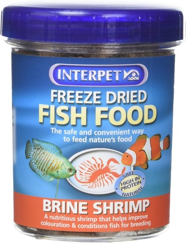 Interpet freeze dried - dried, aquarium