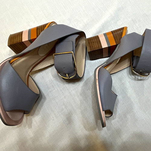 Ted baker grey leather - baker, strappy