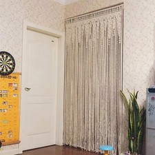 Large Boho Macrame Curtain