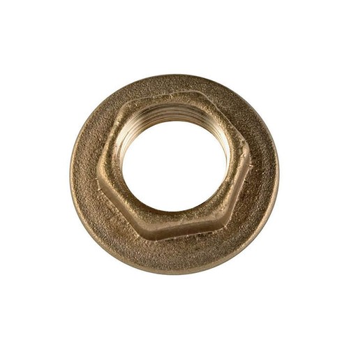 Brass back nut 13mm for - brass,