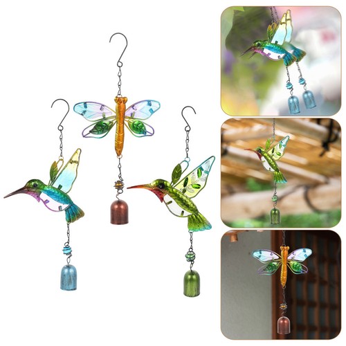 3pcs wind chimes animal theme - 3pcs,