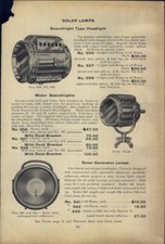 1906 PAPER AD Solar Lamp