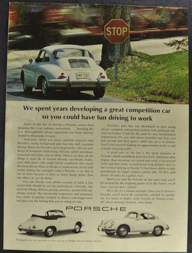 1964 porsche 356c coupe - porsche,