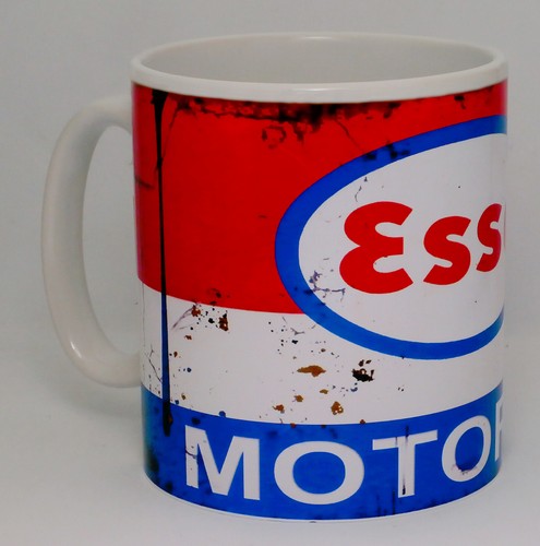 Esso oil can mug personalised - mug,