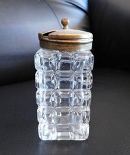 Antique Glass & Silver Plated