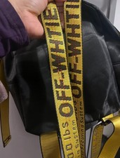 Black mini backpack with