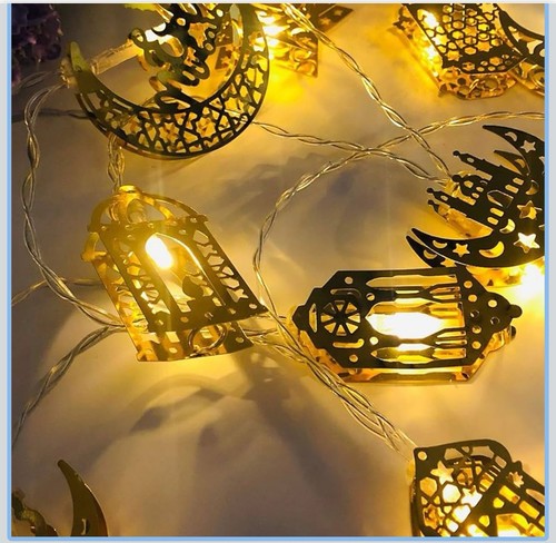 Ramadan eid moon led string - ramadan/eid,