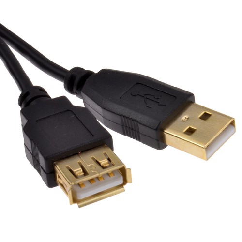 Gold usb 24awg - 2.0, copper