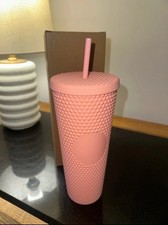 4x New Tumbler Cup with Straws