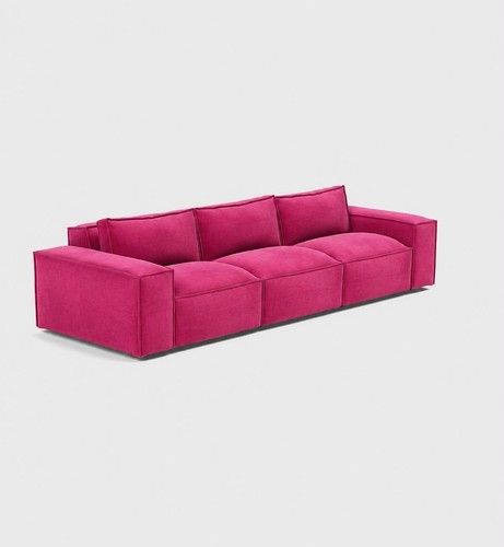 Seater cloud sofa - seater, cerise
