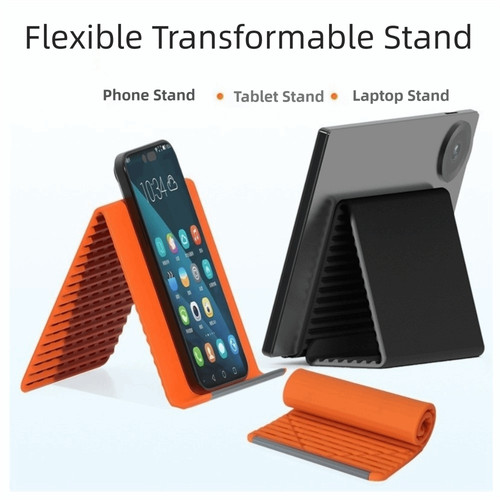 Foldable silicone phone - foldable,