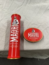 Madri Tap Handle & badge font