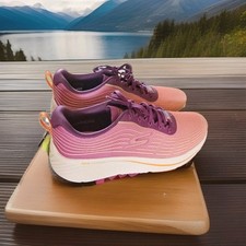 Skechers  Max Cushioning Elite 2.0 raspberry ombre rocker running shoes- UK8