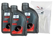 Fuchs Titan Race Syn 5 75W90 GL5 Gear Oil Triple Pack, US Military MIL-PRF-2105E