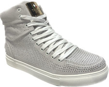 Travel Fox Men's White Suede