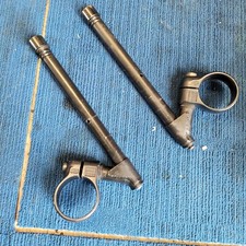 Laverda OEM Clip-ons. Check internal diameter. May fit other bikes. Bargain.