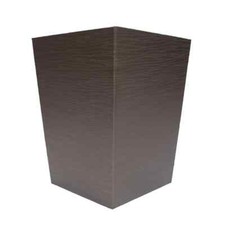 BASKET BOX WASTE PAPER BROWN