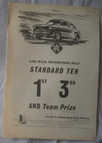 1955 standard ten original - 1955,