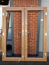 Irish Oak uPVC French Doors
