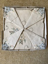 Vintage embroidered linen - vintage,