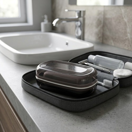 Efficient travel soap holder - efficient,