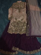 Asian Wedding Outfit – Plum