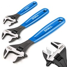 SHALL 3-Pcs Adjustable Wrench