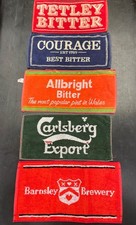 Beer Bar Towels 5 Cotton Mats Preloved Commercial Grade Golf Fishing see sizes