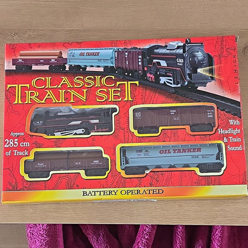 Classic battery operated train - battery,