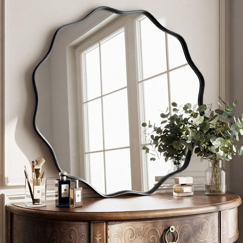 Stylish 60cm wavy edge round - edge,