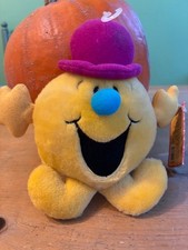 Mr Men & Little Miss - Mr Mischief - Soft Plush 1996 Vintage Golden Bear