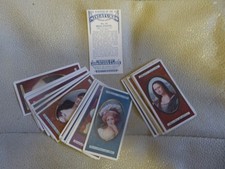 A FULL SET OF PLAYERS CIGARETTE CARDS  -- MINIATURES