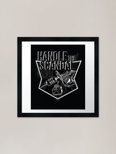 Tattoo machine, tattoo Framed