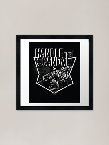Tattoo machine framed - machine,,